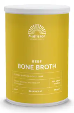 De Online Drogist Mattisson healthstyle botten bouillon aanbieding