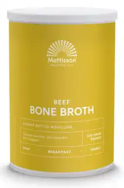 De Online Drogist Mattisson healthstyle botten bouillon aanbieding