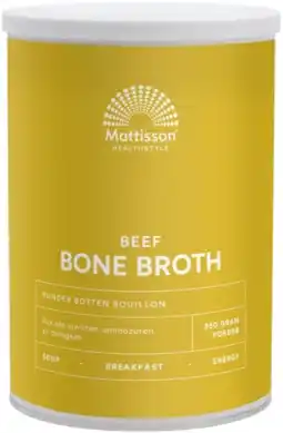 De Online Drogist Mattisson healthstyle botten bouillon aanbieding