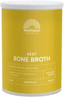 De Online Drogist Mattisson healthstyle botten bouillon aanbieding