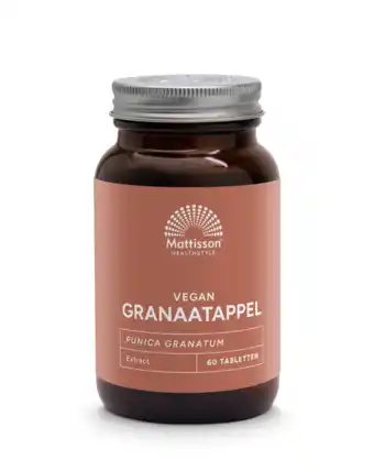 De Online Drogist Mattisson healthstyle granaatappel tabletten aanbieding
