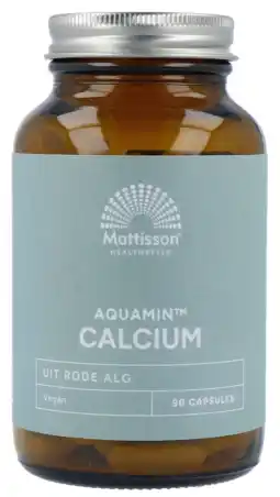 De Online Drogist Mattisson healthstyle vegan aquamin calcium capsules aanbieding