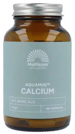 De Online Drogist Mattisson healthstyle vegan aquamin calcium capsules aanbieding