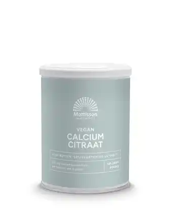 De Online Drogist Mattisson healthstyle calcium citraat poeder aanbieding
