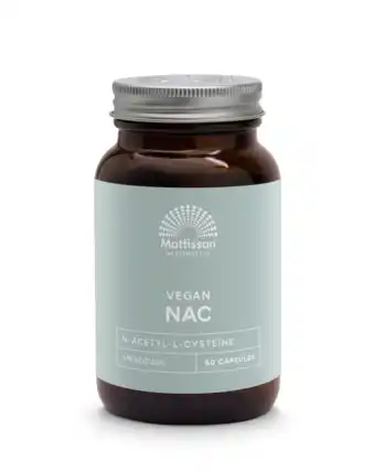 De Online Drogist Mattisson healthstyle nac n-acetyl-l-cysteïne capsules aanbieding