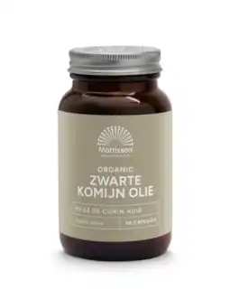 De Online Drogist Mattisson healthstyle organic zwarte komijn 500mg capsules aanbieding