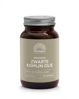 De Online Drogist Mattisson healthstyle organic zwarte komijn 500mg capsules aanbieding