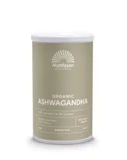 De Online Drogist Mattisson healthstyle biologische ashwagandha poeder aanbieding