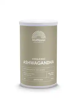 De Online Drogist Mattisson healthstyle biologische ashwagandha poeder aanbieding