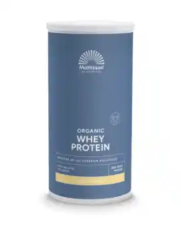 De Online Drogist Mattisson healthstyle biologische wei proteïne vanille aanbieding