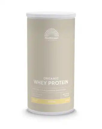 De Online Drogist Mattisson healthstyle biologische wei proteïne vanille aanbieding