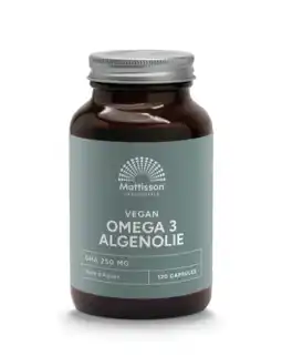 De Online Drogist Mattisson healthstyle vegan omega 3 algenolie dha 260mg capsules aanbieding