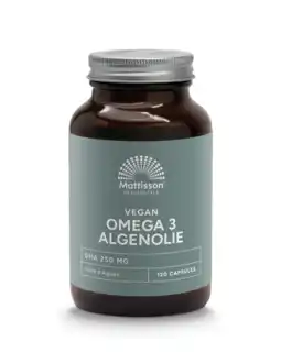 De Online Drogist Mattisson healthstyle vegan omega 3 algenolie dha 260mg capsules aanbieding