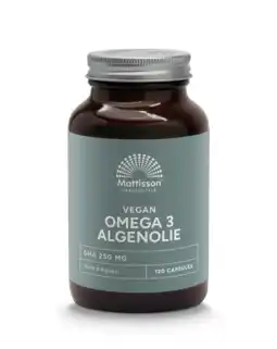 De Online Drogist Mattisson healthstyle vegan omega 3 algenolie dha 260mg capsules aanbieding
