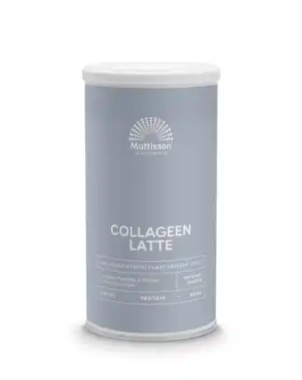 De Online Drogist Mattisson healthstyle collageen latte collagen peptides & coffee aanbieding