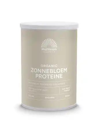 De Online Drogist Mattisson healthstyle biologische zonnebloem proteïne aanbieding
