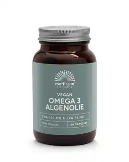 De Online Drogist Mattisson healthstyle omega 3 algenolie capsules aanbieding