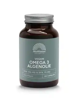 De Online Drogist Mattisson healthstyle omega 3 algenolie capsules aanbieding