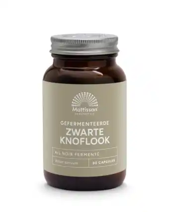 De Online Drogist Mattisson healthstyle zwarte knoflook capsules aanbieding