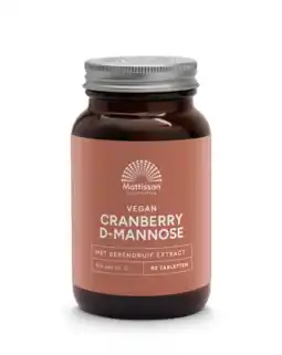 De Online Drogist Mattisson healthstyle cranberry d-mannose tabletten aanbieding