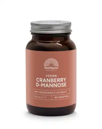 De Online Drogist Mattisson healthstyle cranberry d-mannose tabletten aanbieding