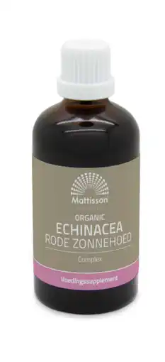 De Online Drogist Mattisson healthstyle biologisch echinacea rode zonnehoed complex druppels aanbieding