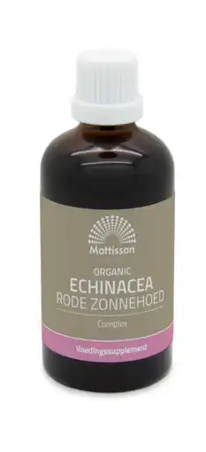 De Online Drogist Mattisson healthstyle biologisch echinacea rode zonnehoed complex druppels aanbieding