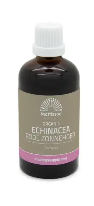 De Online Drogist Mattisson healthstyle biologisch echinacea rode zonnehoed complex druppels aanbieding
