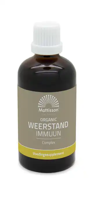 De Online Drogist Mattisson healthstyle biologisch weerstand immuun complex druppels aanbieding
