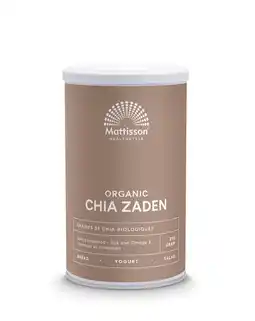 De Online Drogist Mattisson healthstyle biologische chiazaad aanbieding