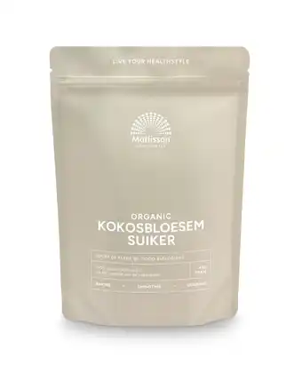 De Online Drogist Mattisson healthstyle biologische kokosbloesem suiker aanbieding