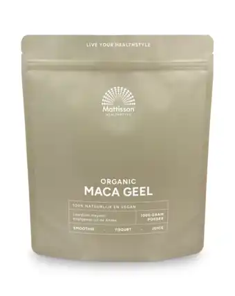 De Online Drogist Mattisson healthstyle biologische maca poeder aanbieding