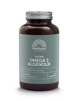 De Online Drogist Mattisson healthstyle vegan omega-3 algenolie aanbieding