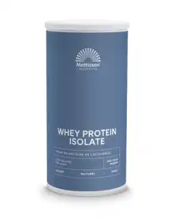 De Online Drogist Mattisson healthstyle sport wei proteïne poeder - isolaat 93% aanbieding