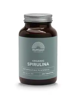 De Online Drogist Mattisson healthstyle biologische spirulina tabletten aanbieding