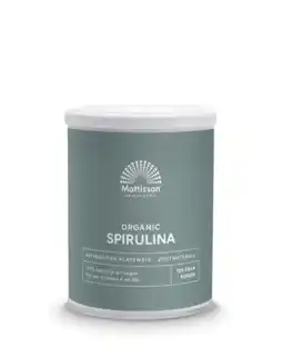 De Online Drogist Mattisson healthstyle biologische spirulina poeder aanbieding