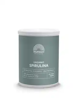 De Online Drogist Mattisson healthstyle biologische spirulina poeder aanbieding