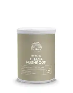 De Online Drogist Mattisson biologisch chaga mushroom poeder aanbieding