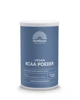De Online Drogist Mattisson healthstyle vegan bcaa 2:1:1 poeder aanbieding