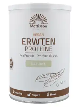 De Online Drogist Mattisson healthstyle vegan absolute erwten proteïne poeder naturel aanbieding