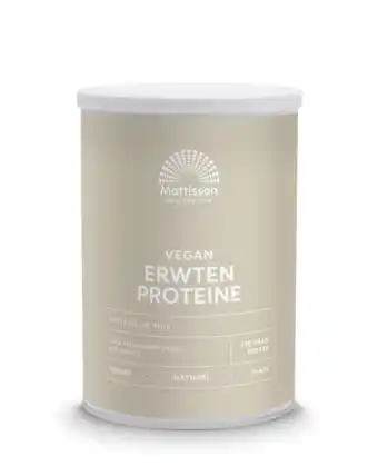 De Online Drogist Mattisson healthstyle vegan absolute erwten proteïne poeder naturel aanbieding