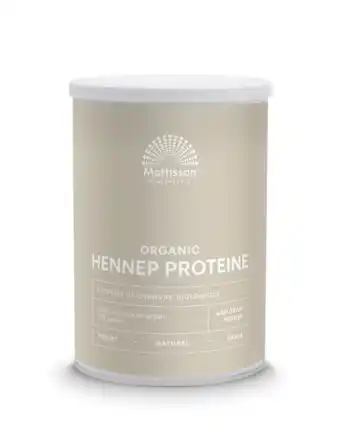 De Online Drogist Mattisson healthstyle biologische hennep proteïne poeder aanbieding