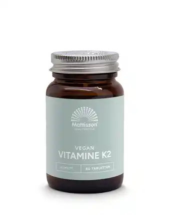 De Online Drogist Mattisson healthstyle vitamine k2 200mcg tabletten aanbieding