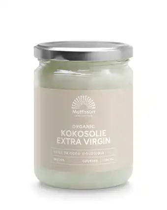 De Online Drogist Mattisson healthstyle biologische kokosolie aanbieding