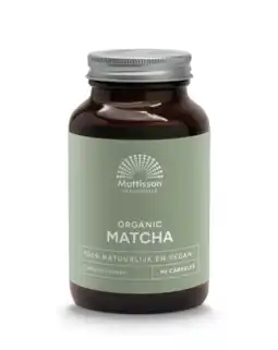 De Online Drogist Mattisson healthstyle matcha capsules aanbieding