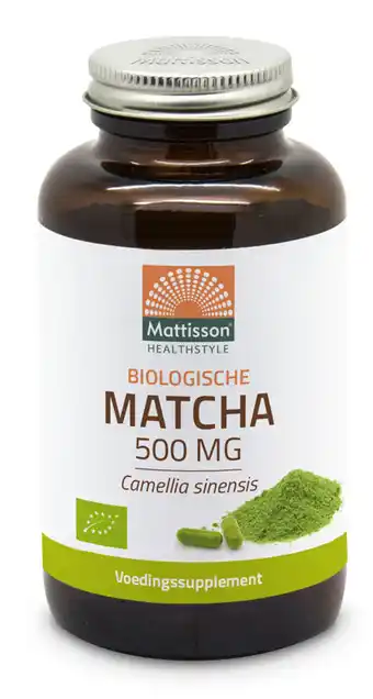 De Online Drogist Mattisson healthstyle matcha capsules aanbieding