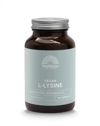 De Online Drogist Mattisson healthstyle l-lysine+ met vitamine c capsules aanbieding