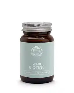 De Online Drogist Mattisson healthstyle biotine - vitamne b8 - 1000mcg aanbieding