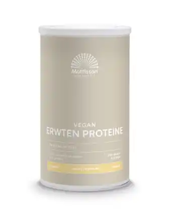 De Online Drogist Mattisson healthstyle vegan absolute erwten proteïne poeder vanille aanbieding