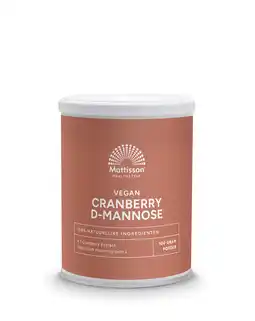 De Online Drogist Mattisson healthstyle absolute cranberry d-mannose poeder aanbieding